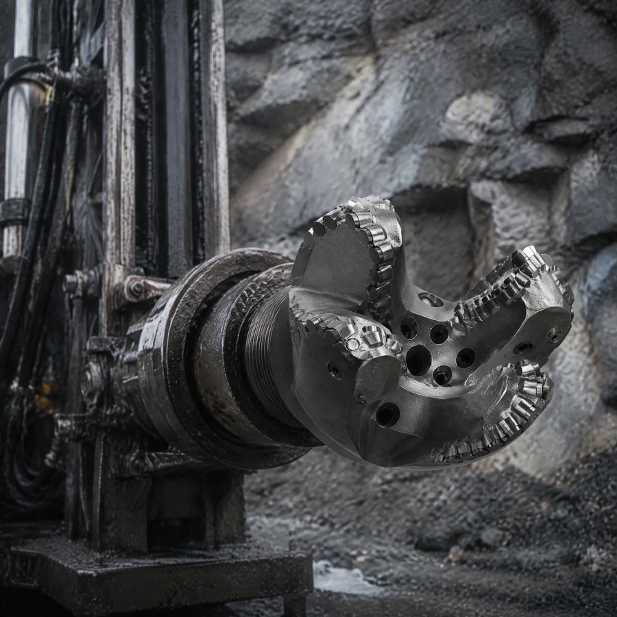 Concave PDC Drill Bit in a drilling application scene
