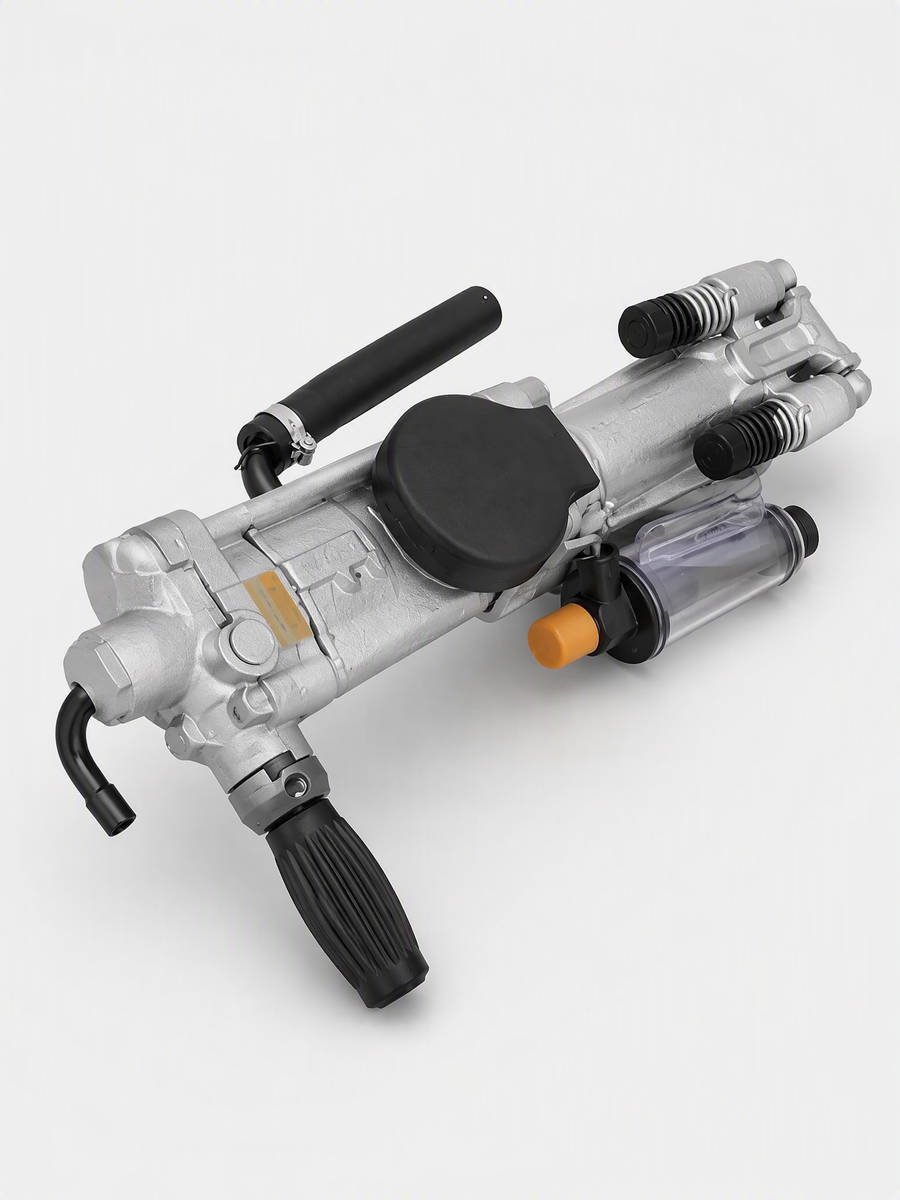 YO20 Handheld Pneumatic Rock Drill 45-degree product view