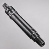 CIR90 DTH Hammer — full product view on light gray studio background, showing cylindrical body with splined drive chuck and threaded top sub connection