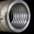 R32 coupling internal rope thread profile macro precision ground