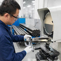 T38 drill rod quality inspection thread gauge measurement workshop