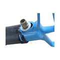 PerfoMax MO-4B pneumatic breaker air inlet fitting and handle joint detail