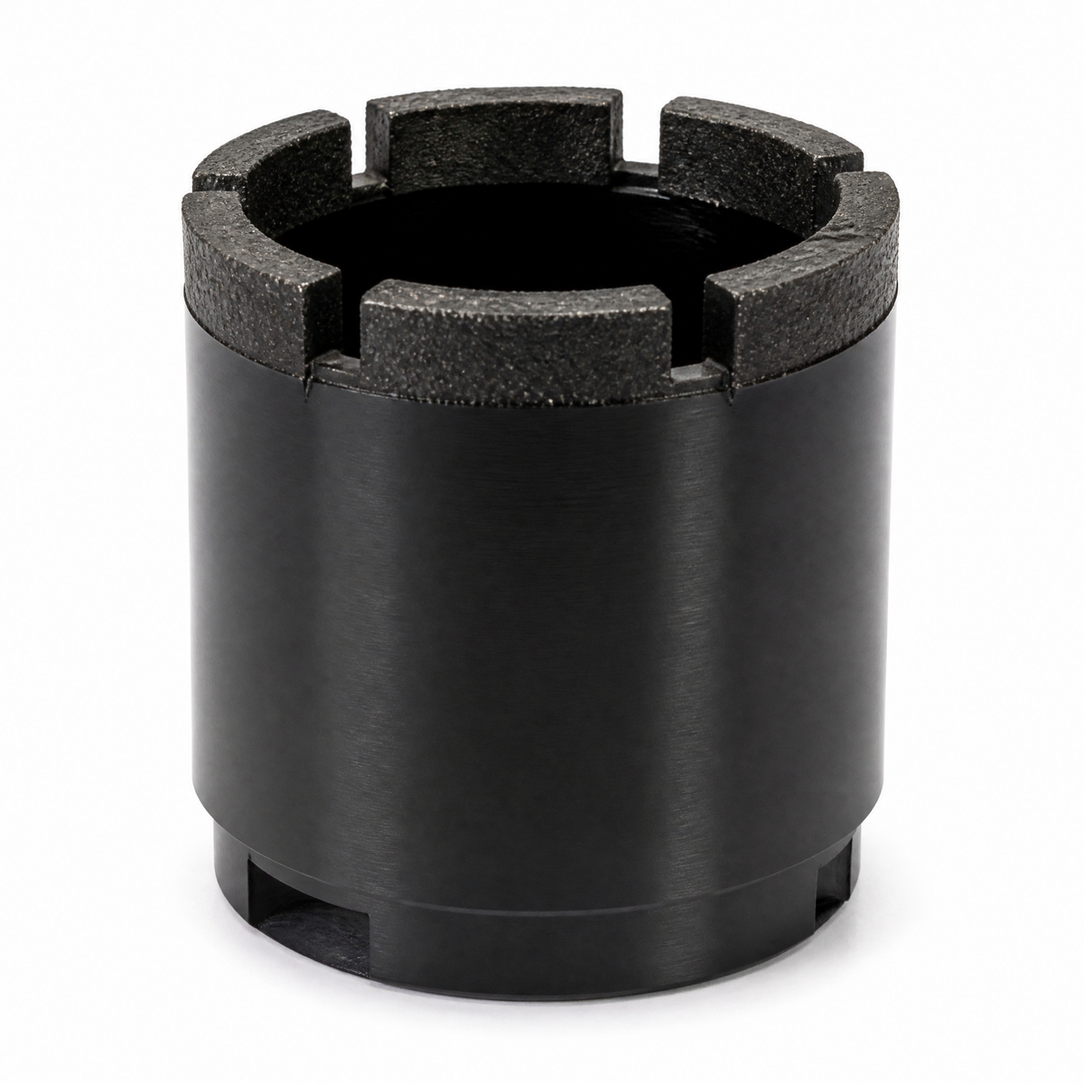 Impregnated Diamond Core Bit on a white background