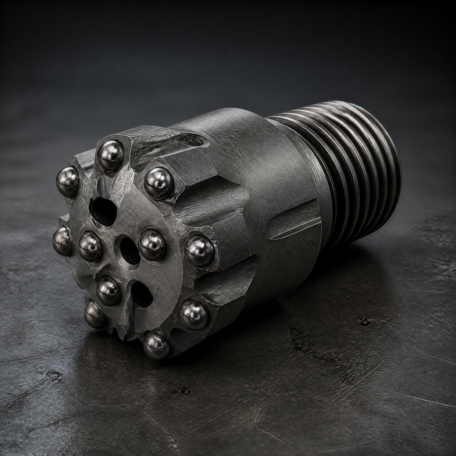 T38 Threaded Button Bit in a 45-degree product view