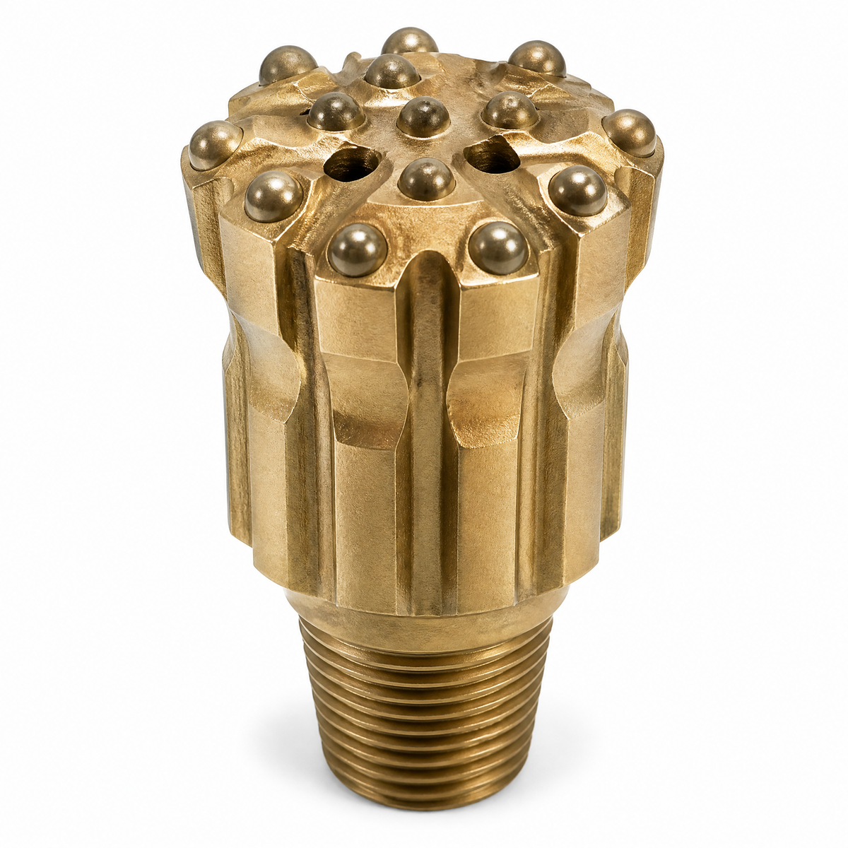 T45 Threaded Button Bit on a white background