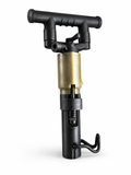 Y6 handheld pneumatic rock drill white-background 45-degree view