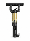 Y6 handheld pneumatic rock drill white-background side view