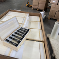 Export packing preparation for taper button drill bits