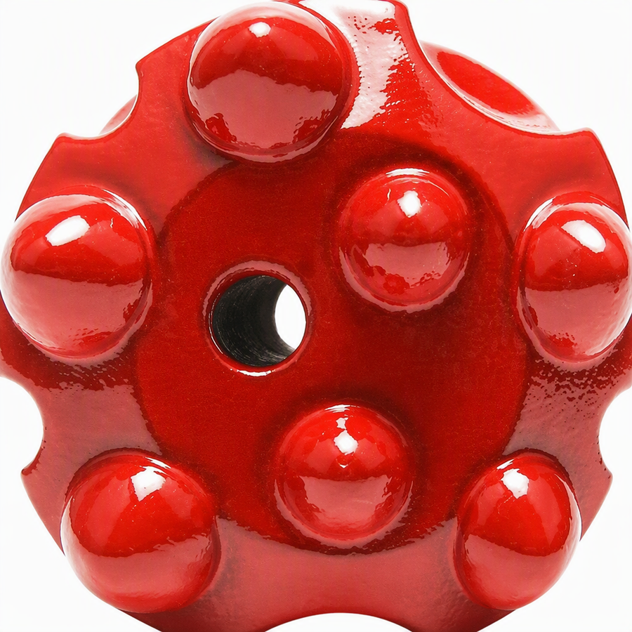R25 Threaded Button Bit detail view