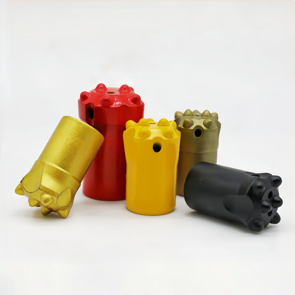 Taper Button Drill Bits — 5 color variants