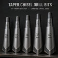 11° Taper Chisel Bits for H22 Tapered Drill Rods