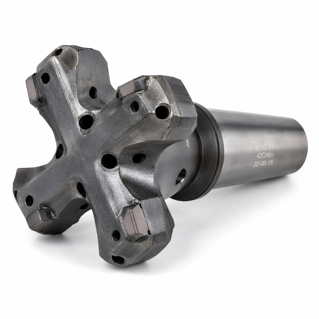 11° Taper Cross Bits for H22 Tapered Drill Rods
